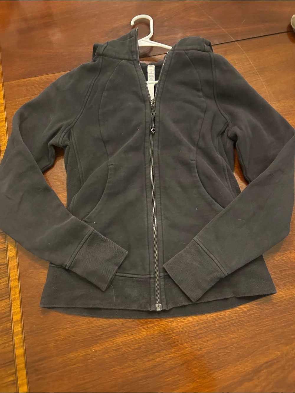 lululemon athletica Black Girls' Zip-Up Hoodie Jacket